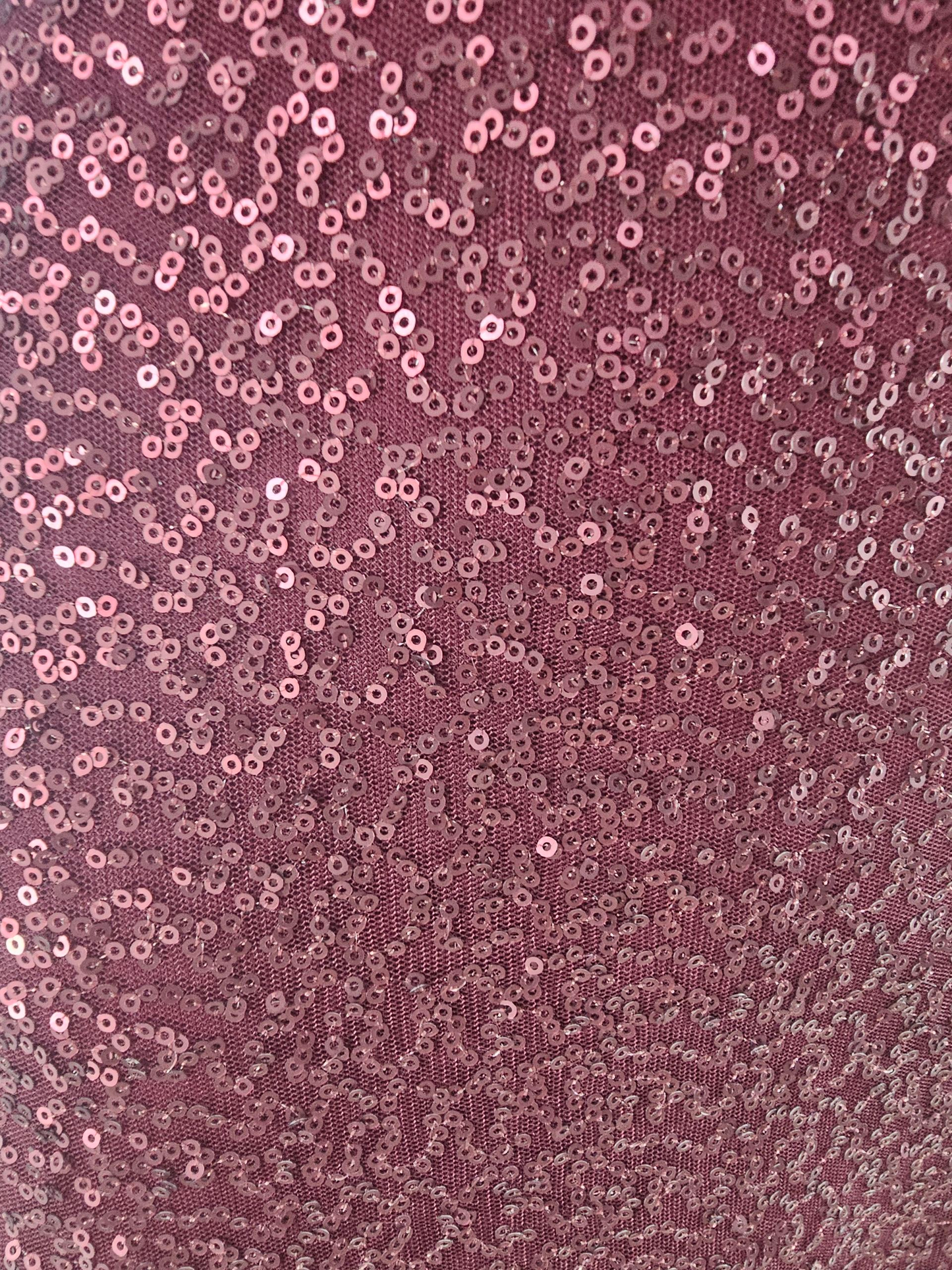 Bordeaux Sequin Halter Full Length Formal Gown - Mori Lee