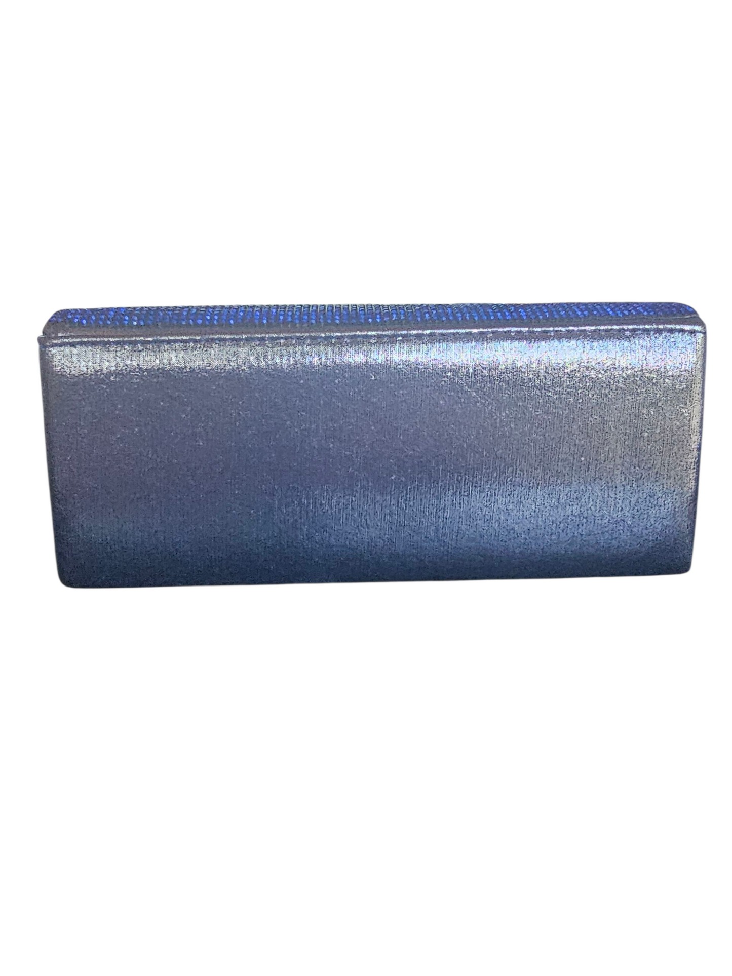 Royal Blue Crystal Clutch