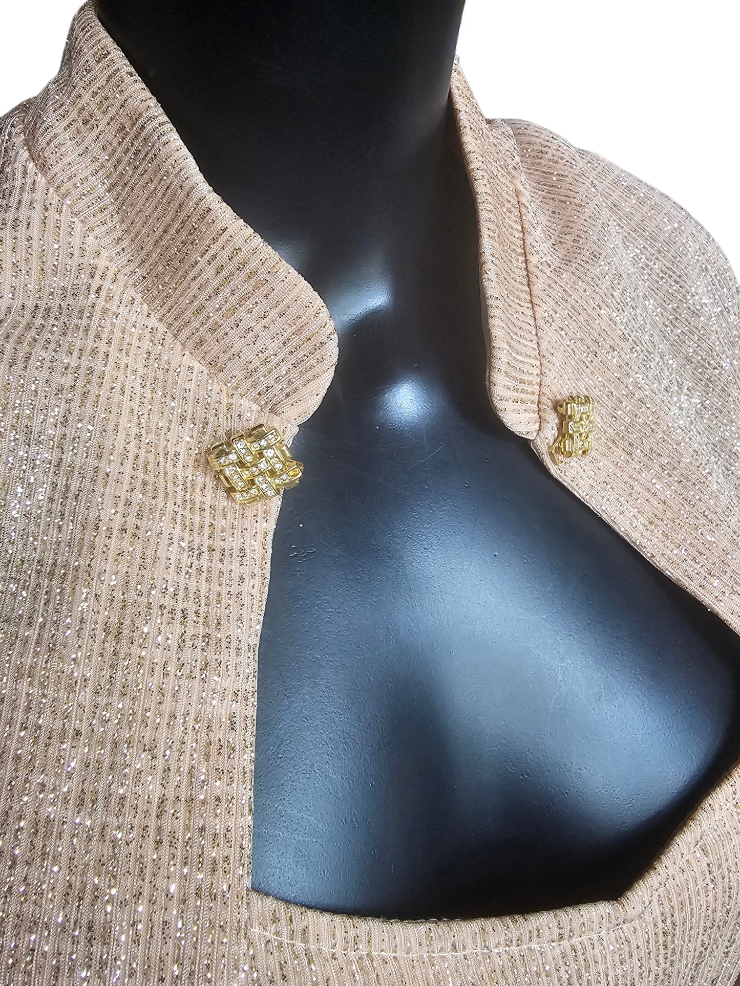 Gold Glitter W/Jacket - R & M Richards