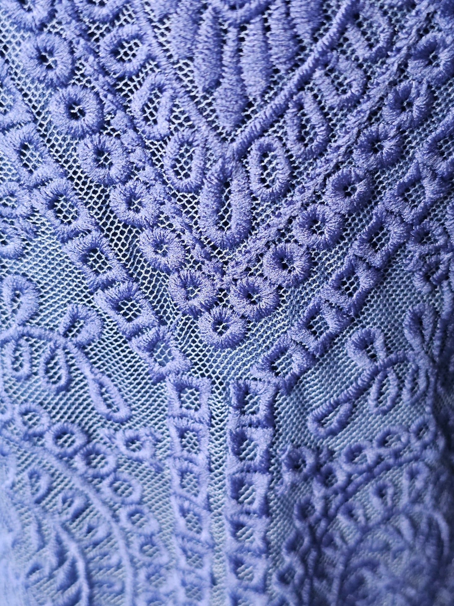 Navy Blue Beaded/Lace - Lara