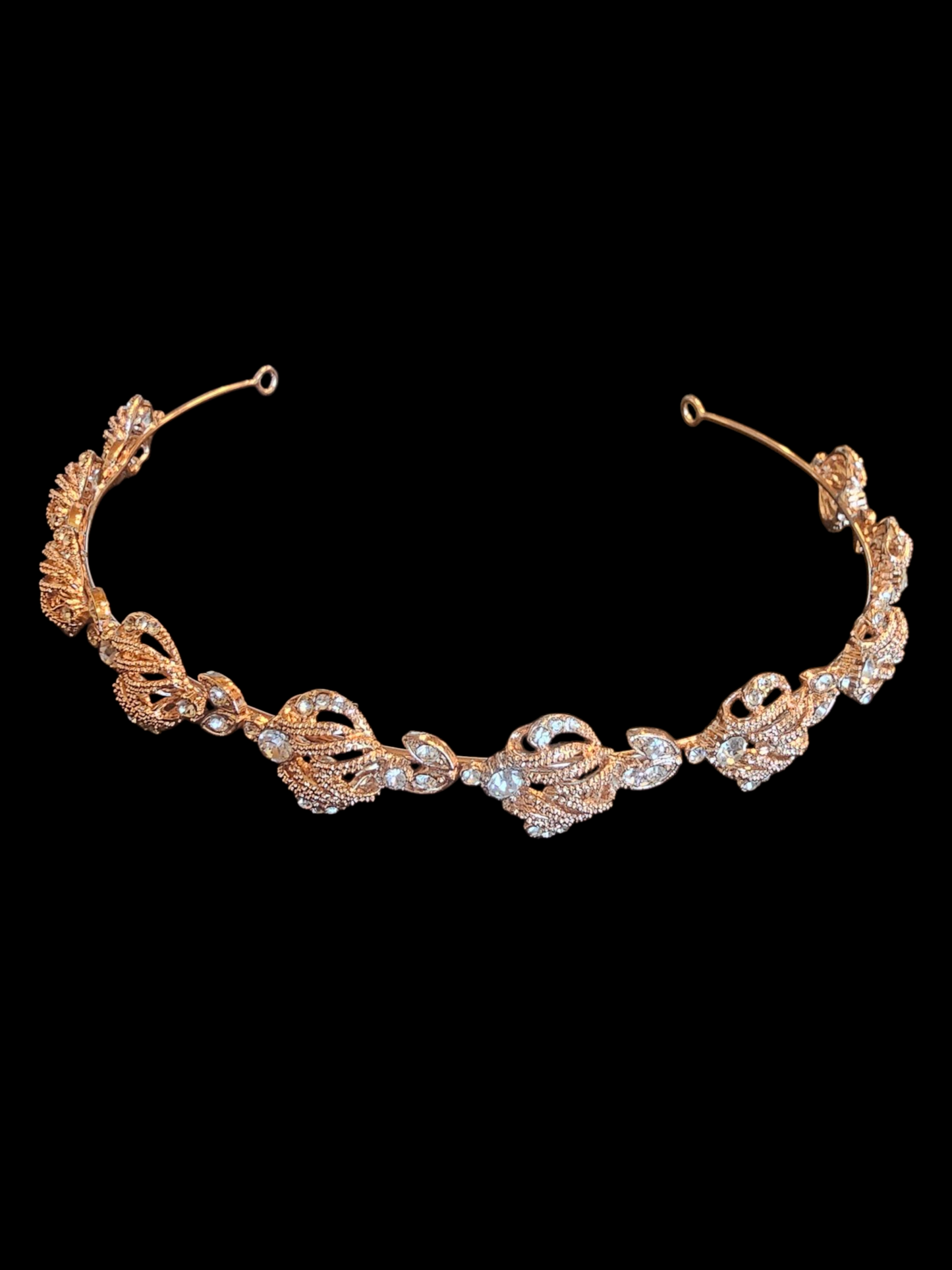 Rose Gold Crystal Deco Headband
