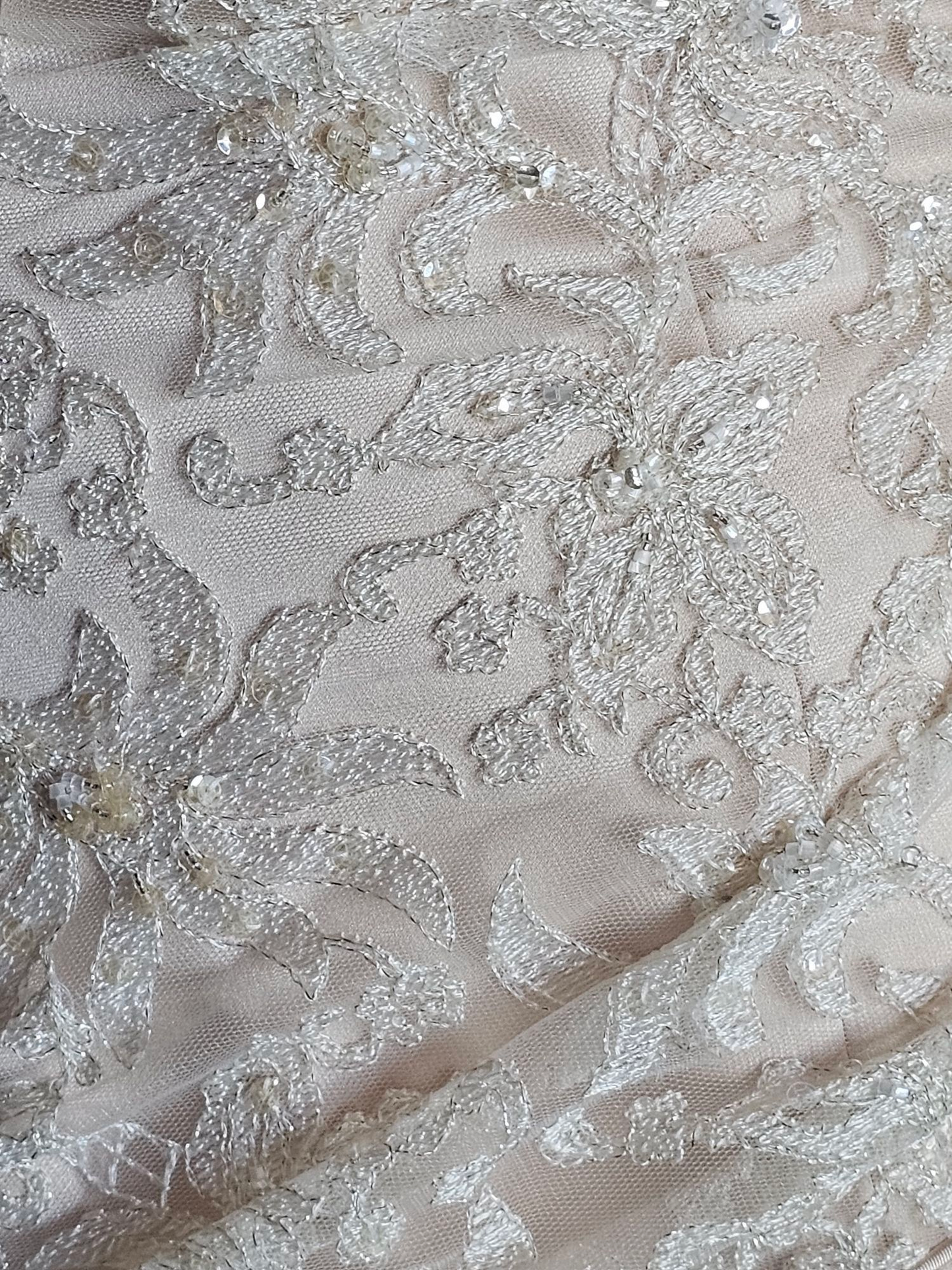 Gold Charmeuse Asymmetrical Wedding Gown - Maggie Sottero