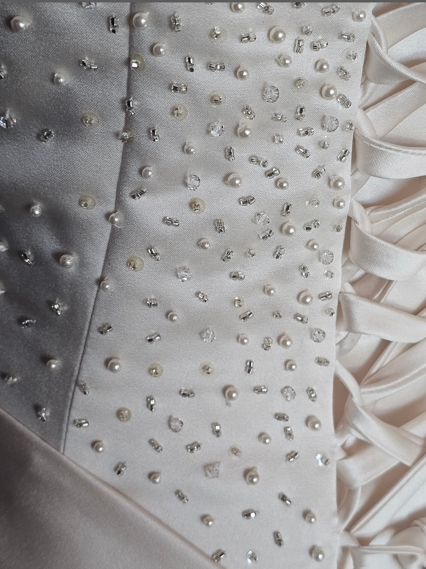 Champagne Strapless Satin - Maggie Sottero