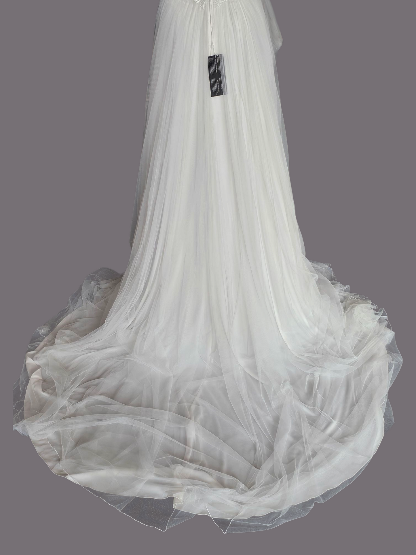 Lace Illusion Bodice Strapless Plunge - Justin Alexander