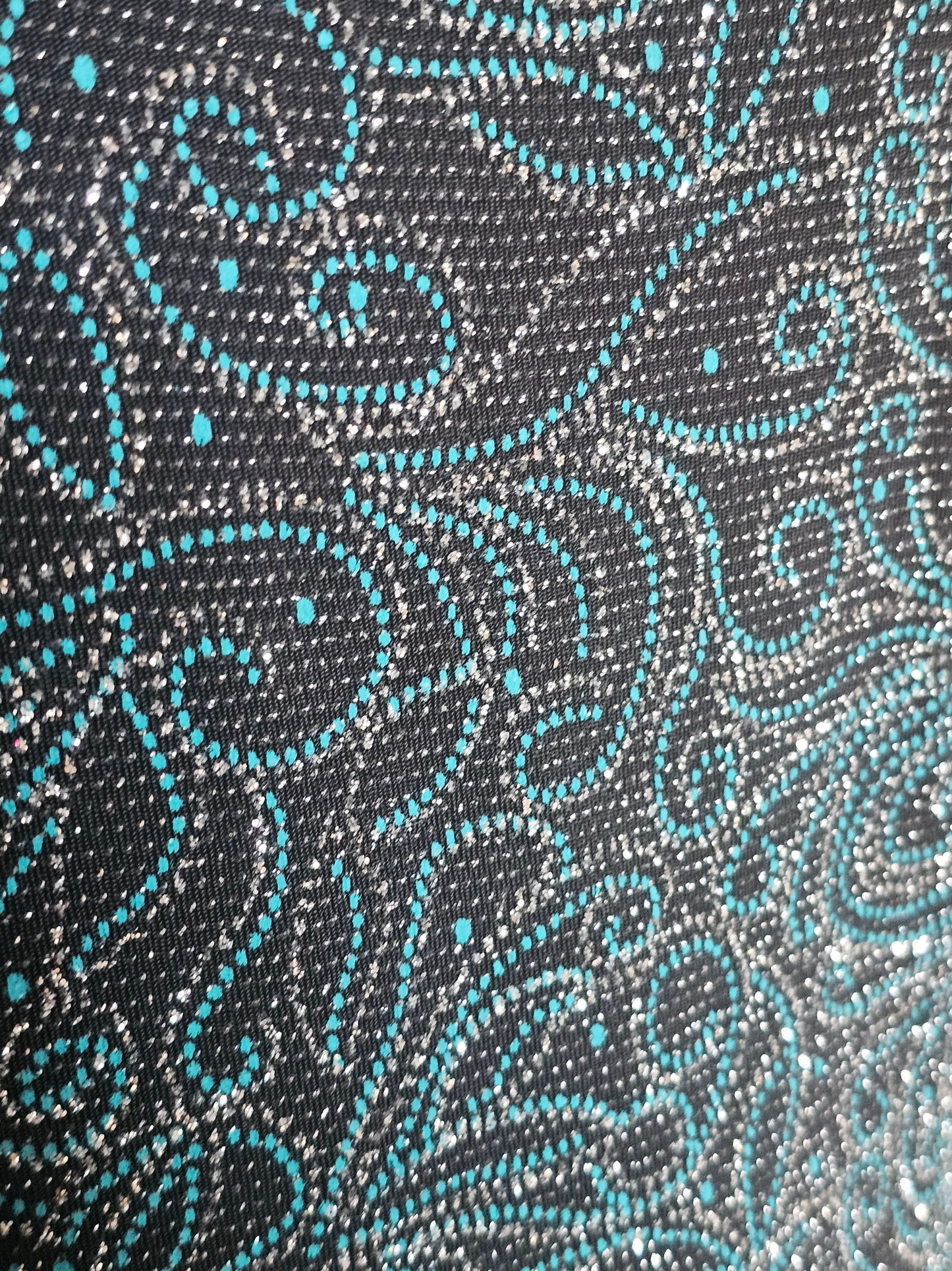 Black/White/Teal 3 Piece Formal Outfit - Alex Evenings