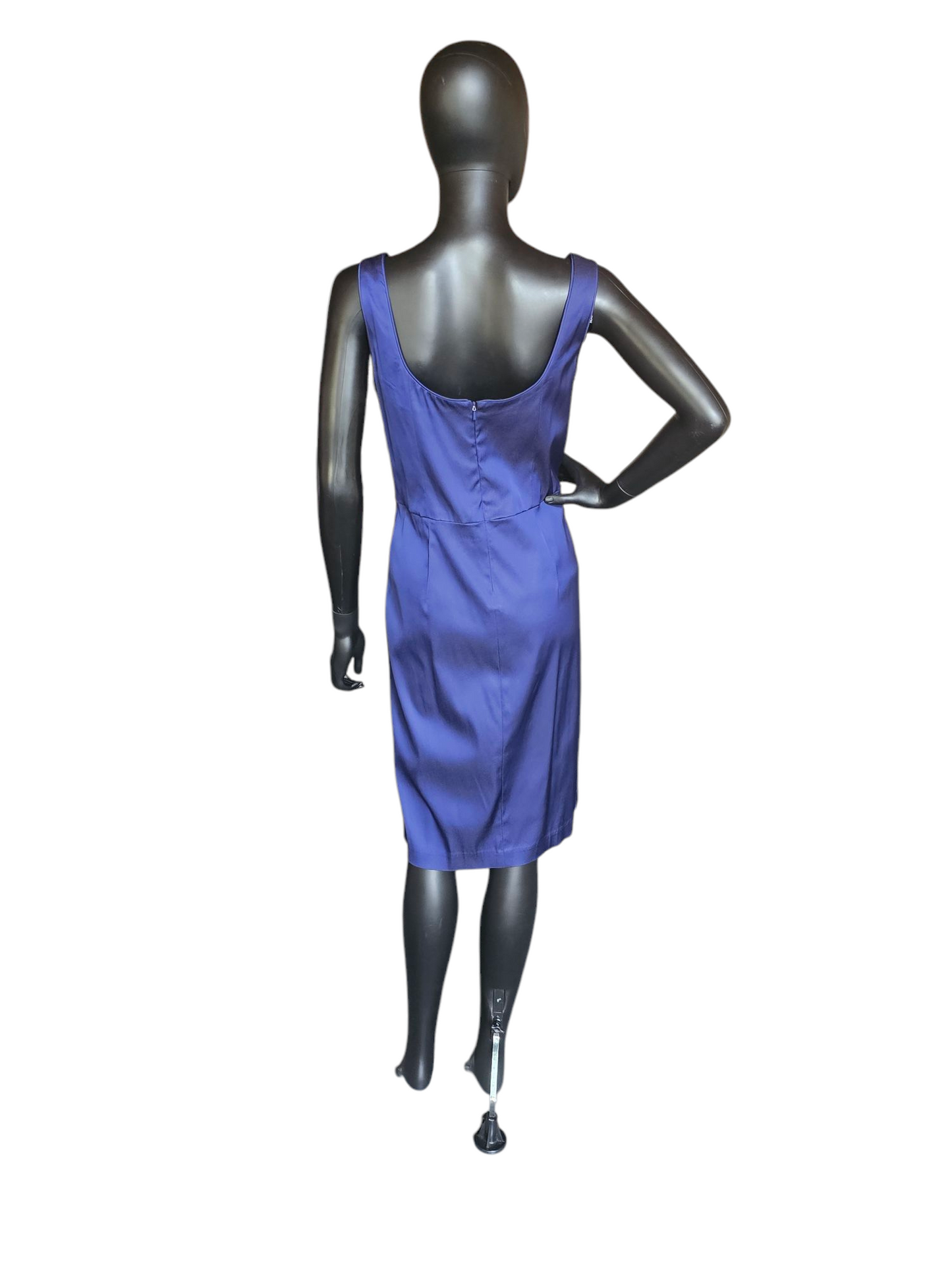 Navy Sheath Bow Cocktail Dress- Maggie London - NWT