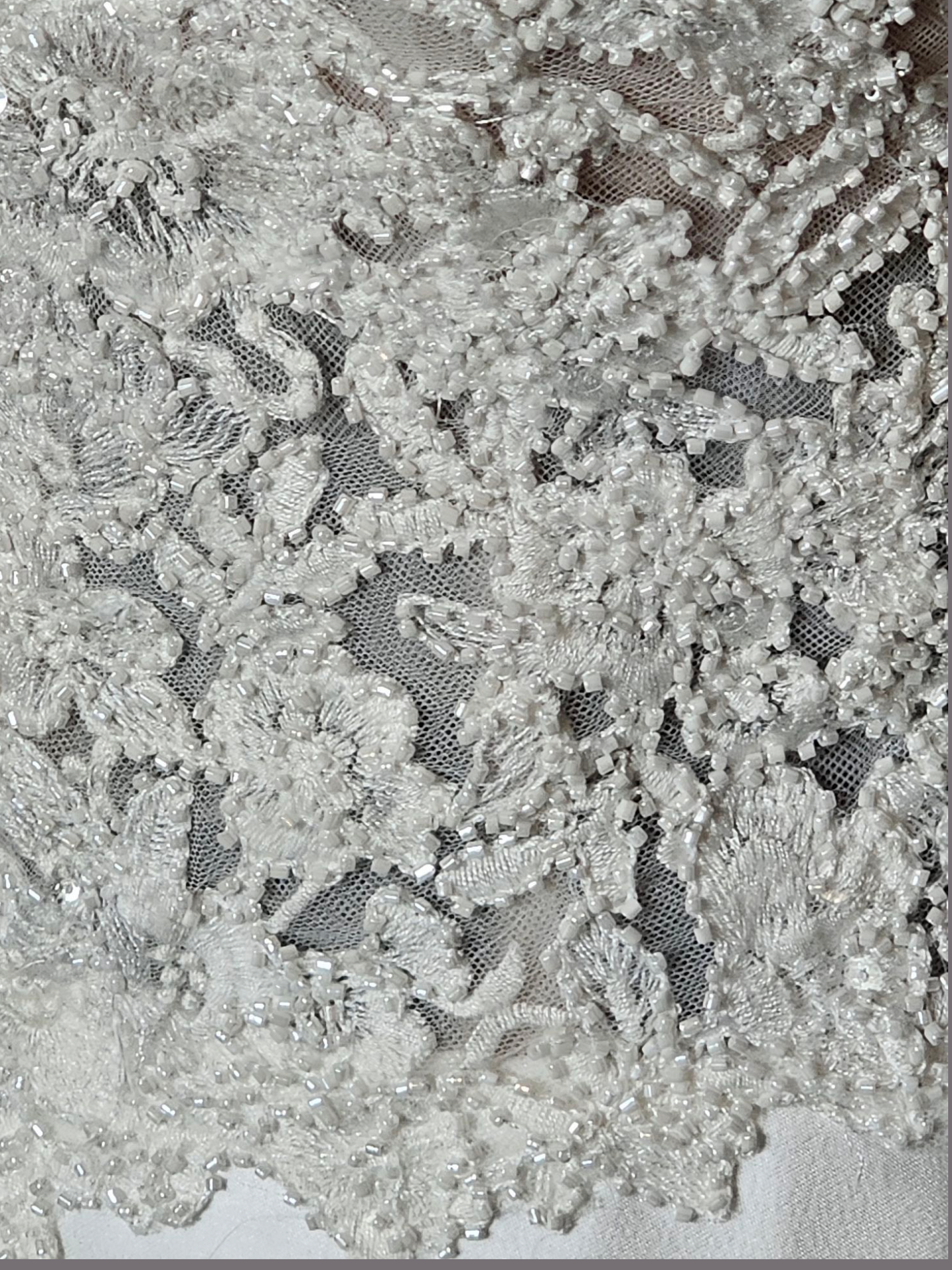 Sweetheart Beaded Satin Wedding Gown - Rebecca Ingram