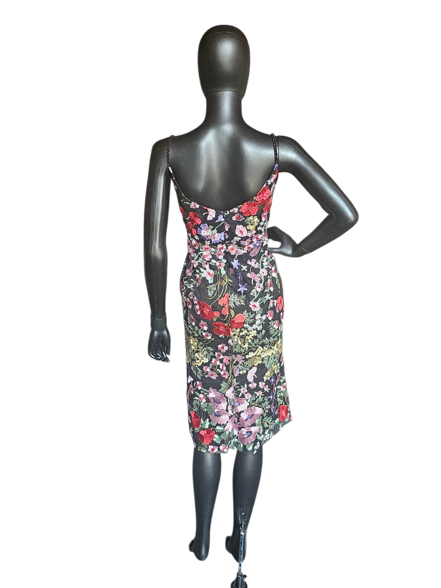 Floral Embroidered Cocktail Dress - Mac Duggal