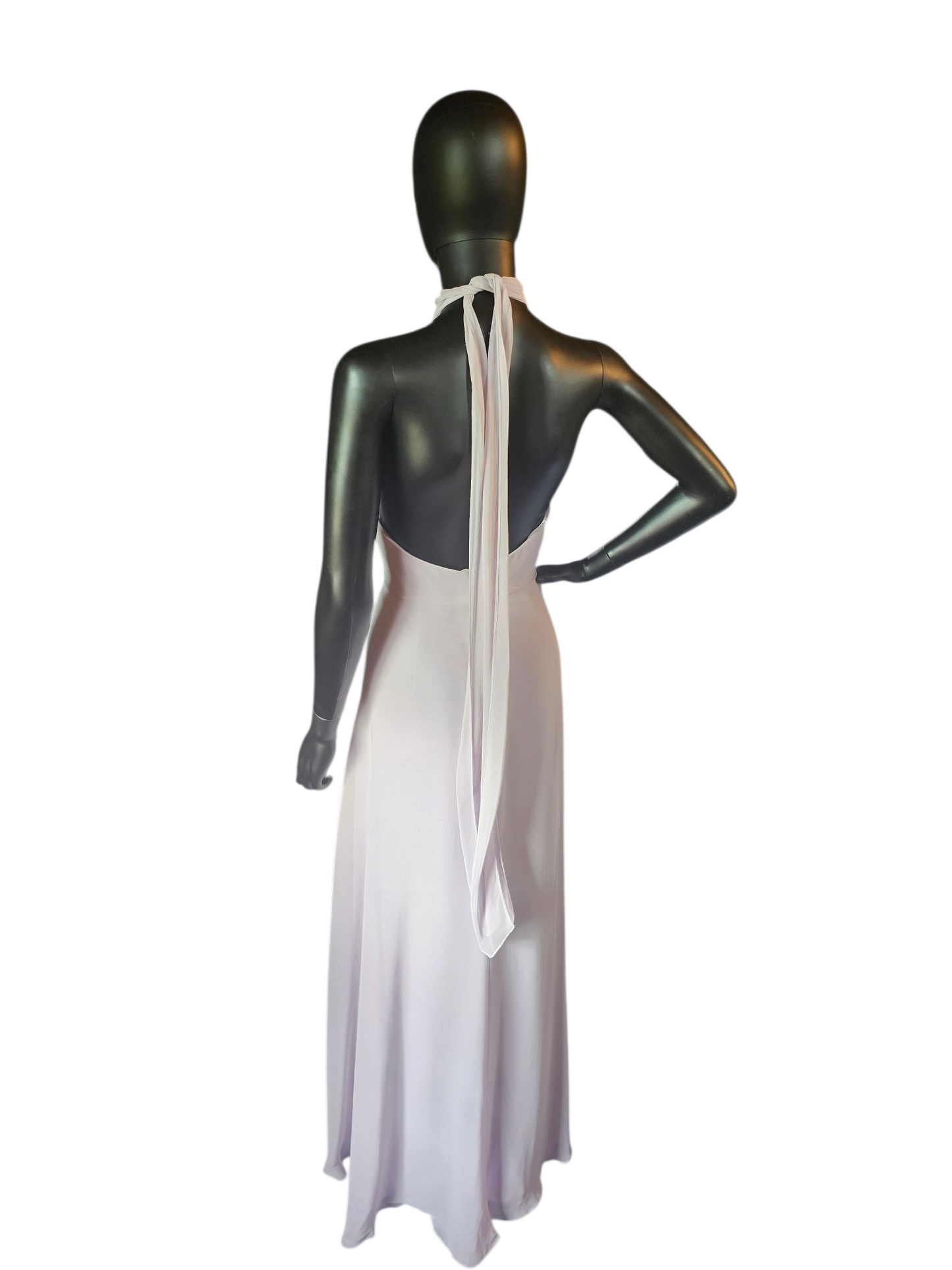 Soft Lilac After Six Lux Chiffon Formal Gown