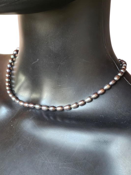 Tahitian Black Pearl Necklace