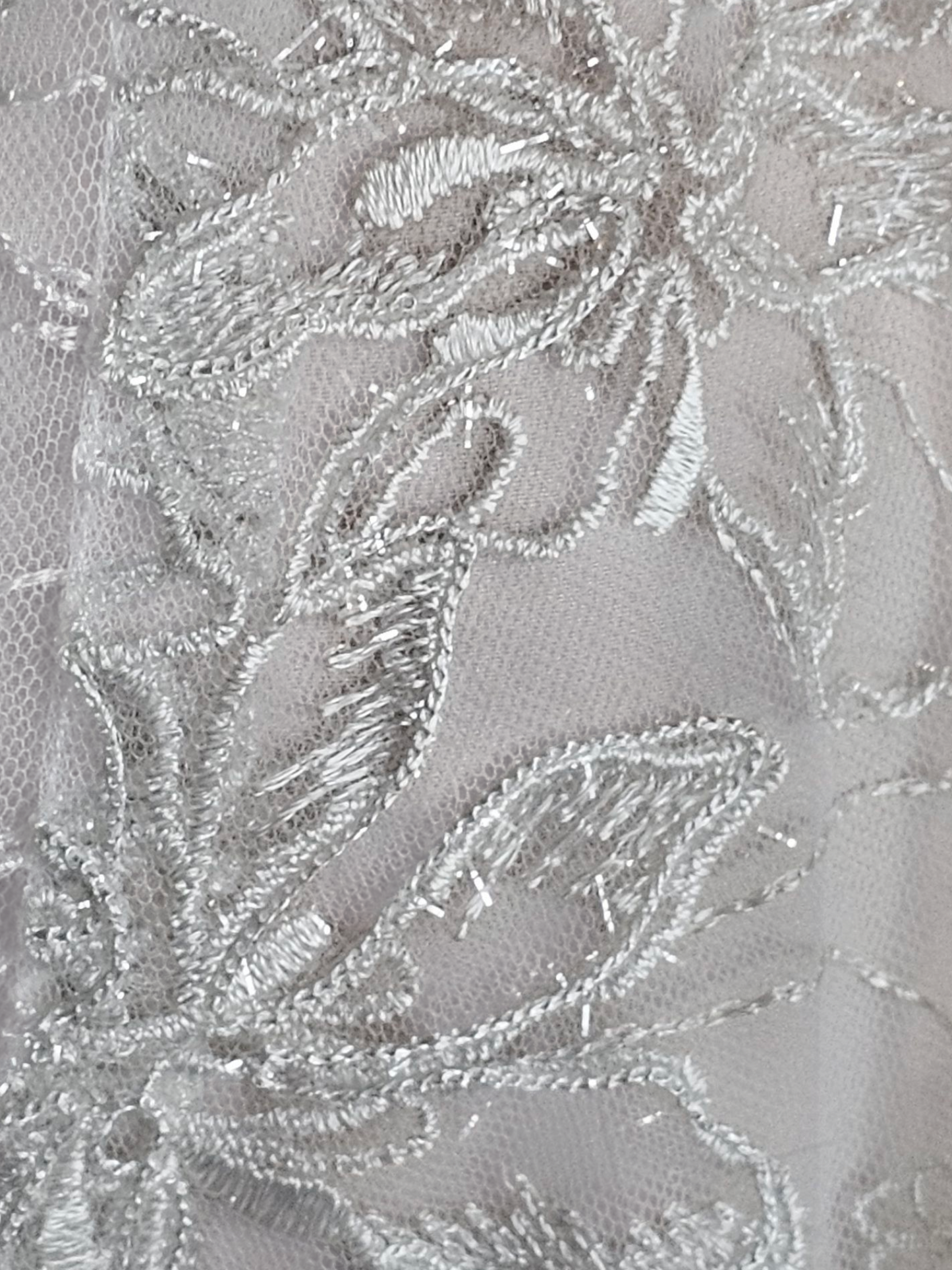 Natural Waist Off Shoulder Vintage Rose Embroidered Wedding Gown