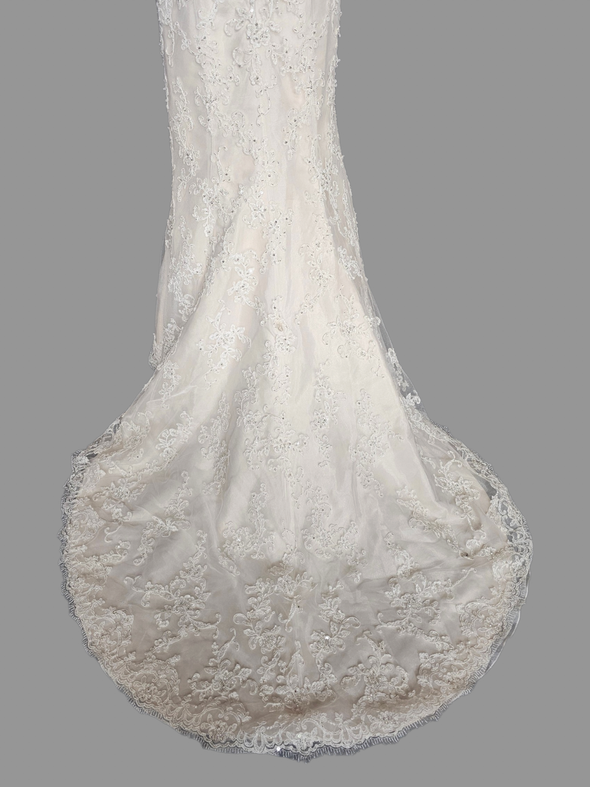 Ivory Lace Fit/Flare Sweetheart  Wedding Gown - Sottero & Midgley
