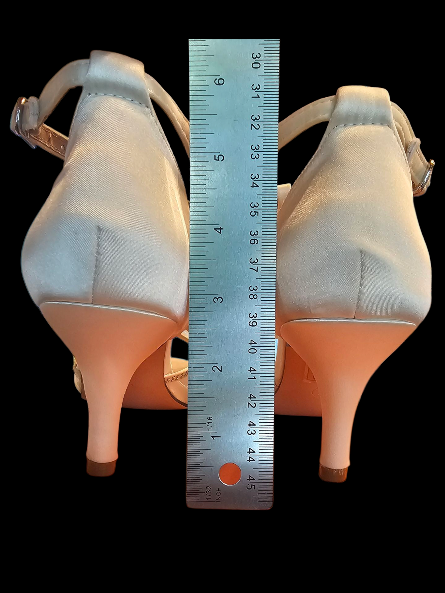 Hazel T-Strap Sparkle Peep Toe Shoe - NEW