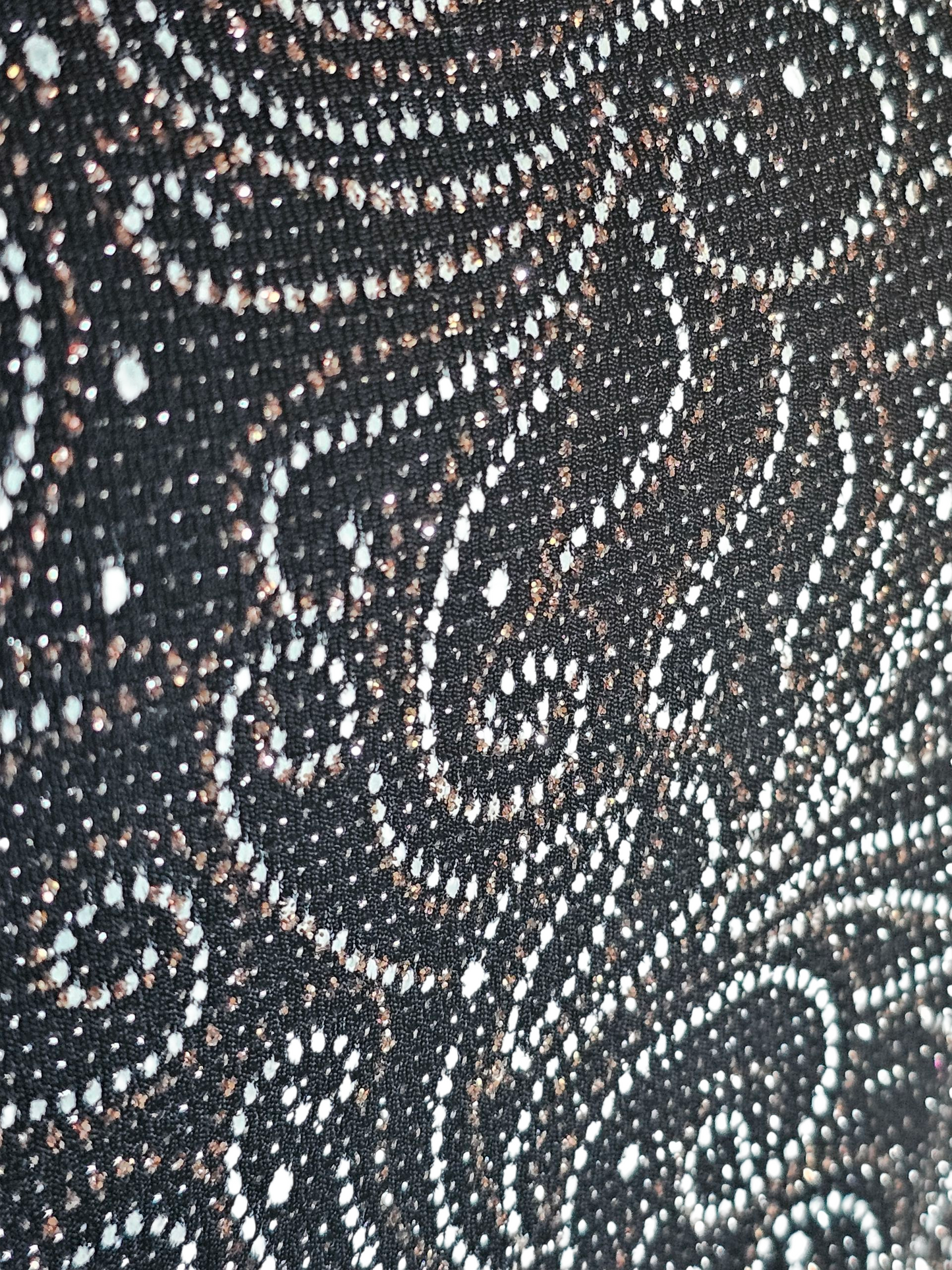 Black/White/Copper 3 Piece Formal Outfit - Alex Evenings