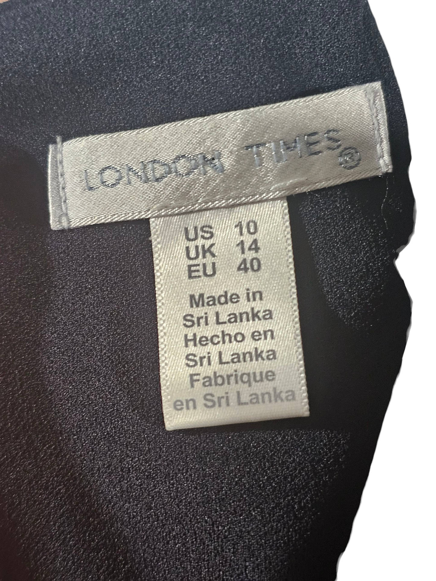 NWT - Navy Keyhole Sheath Dress - London Times