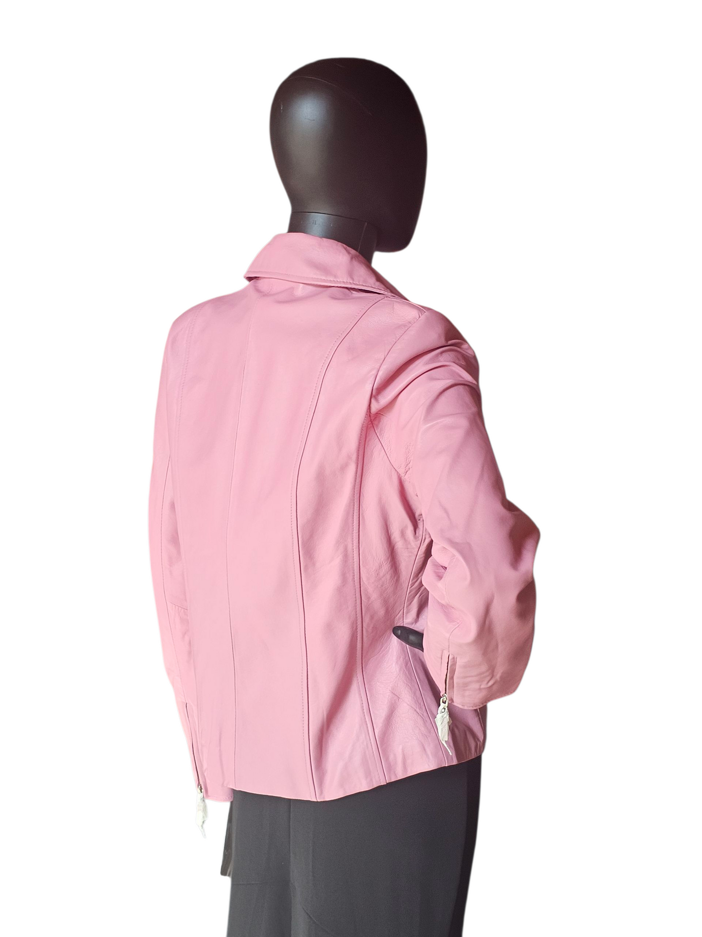 Barbie Pink Leather Jacket NWT - Pamela McCoy