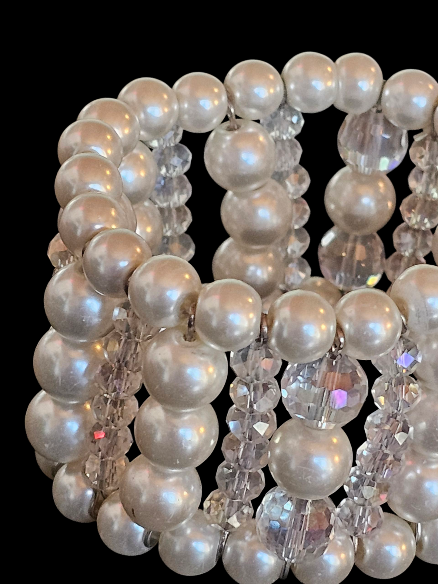 Pearl/Bead Stretch Bracelet