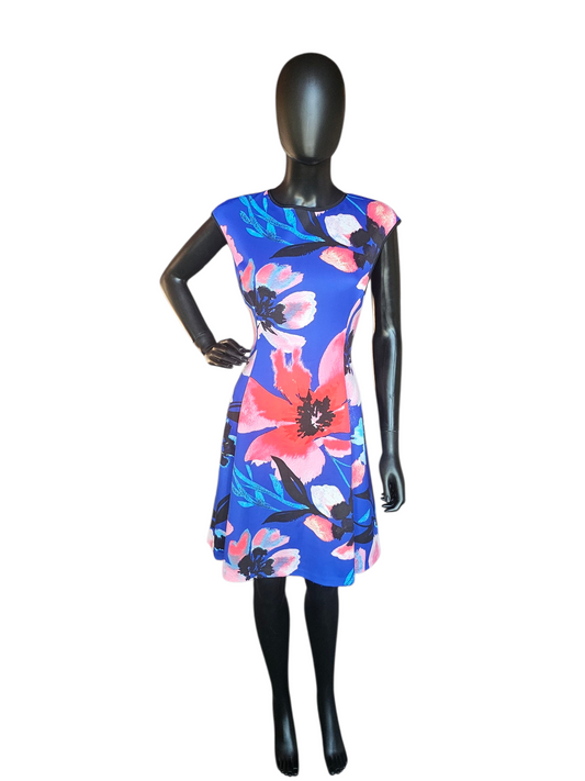 Blue/Pink Floral - Vince Camuto