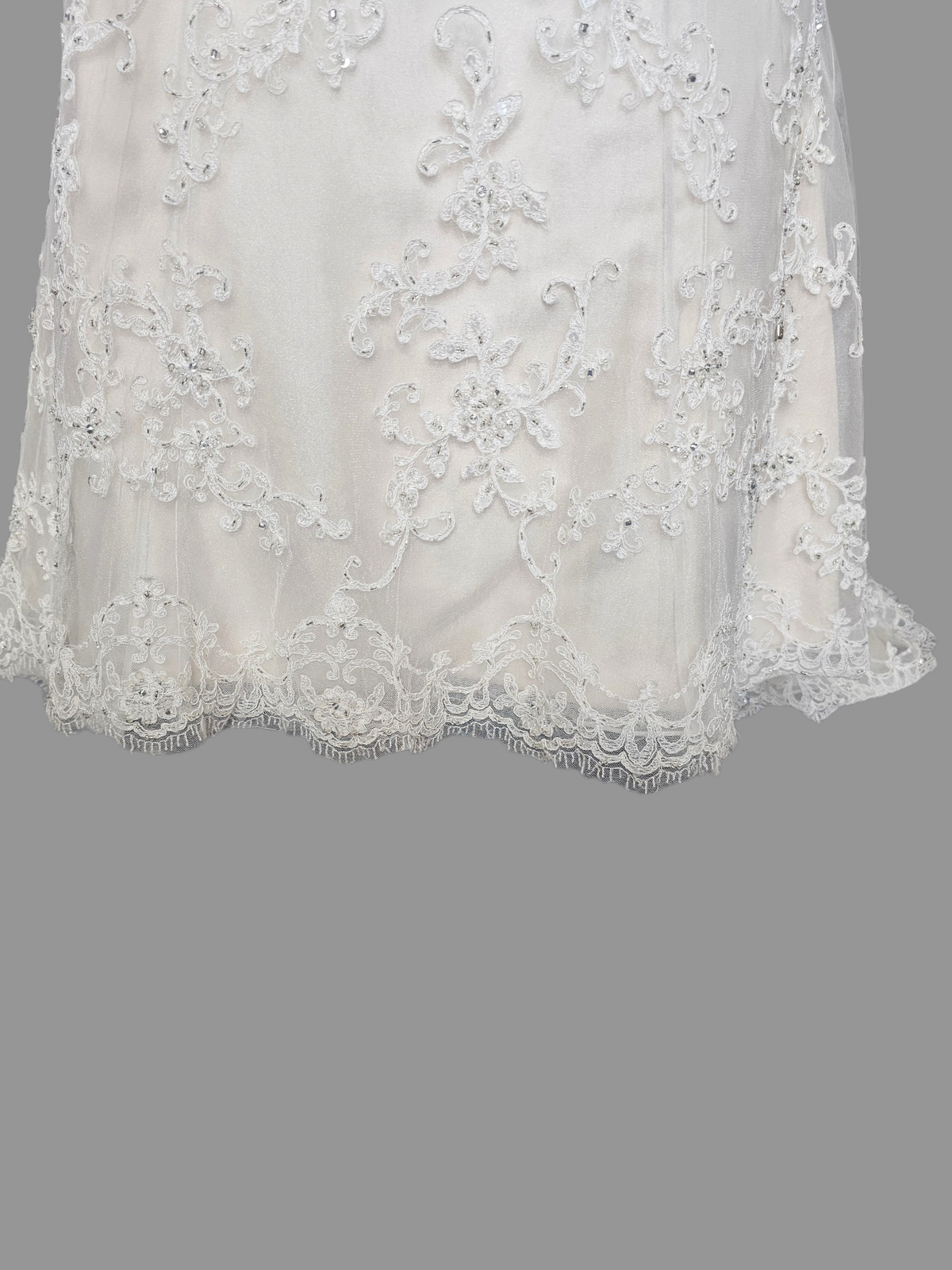 Ivory Lace Fit/Flare Sweetheart  Wedding Gown - Sottero & Midgley