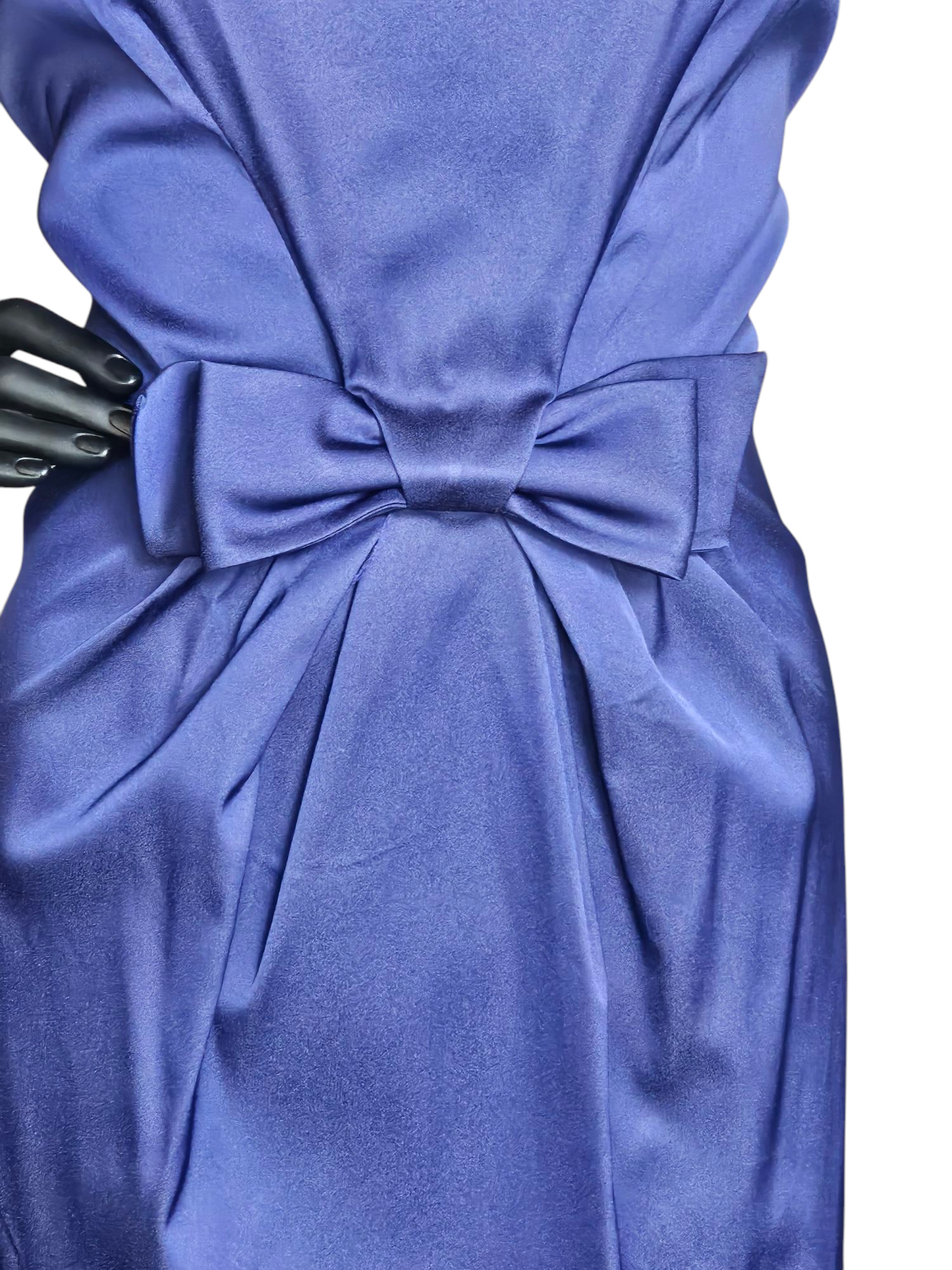 Navy Sheath Bow Cocktail Dress- Maggie London - NWT