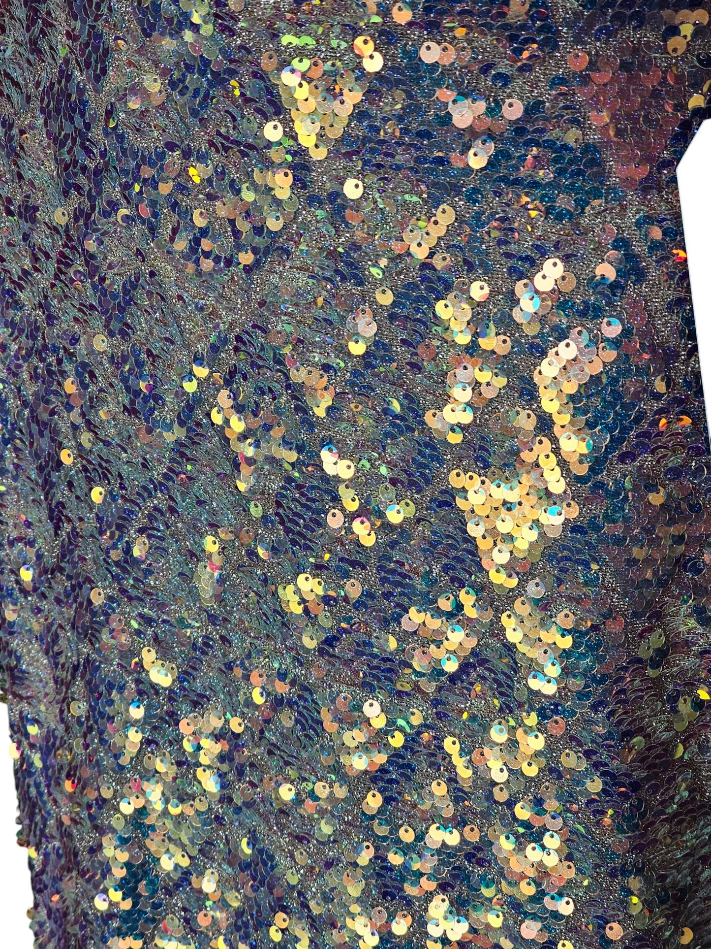 Iridescent Sequin Fitted Prom/Party Dress - Windsor