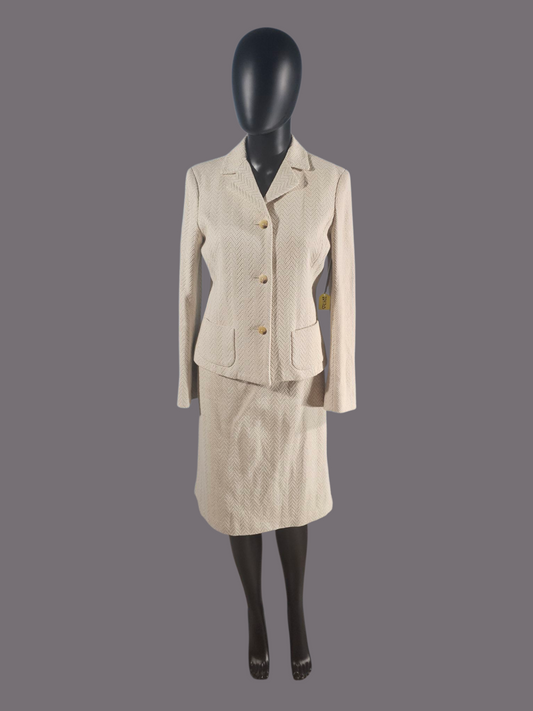 Barneys New York Jacket/Skirt Suit Set